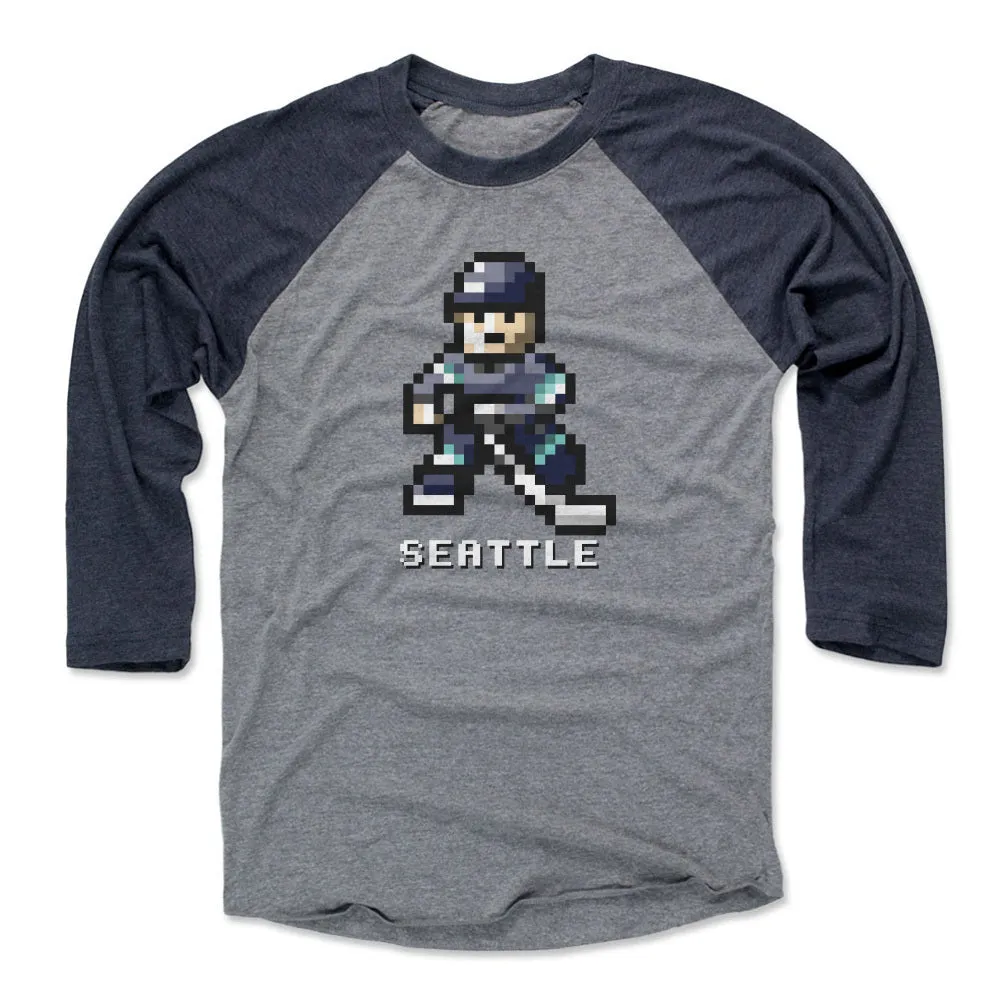 Seattle Hockey 8-bit WHT sold by 500 Level