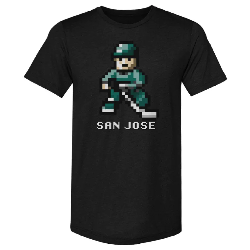 San Jose Hockey 8-bit WHT sold by 500 Level