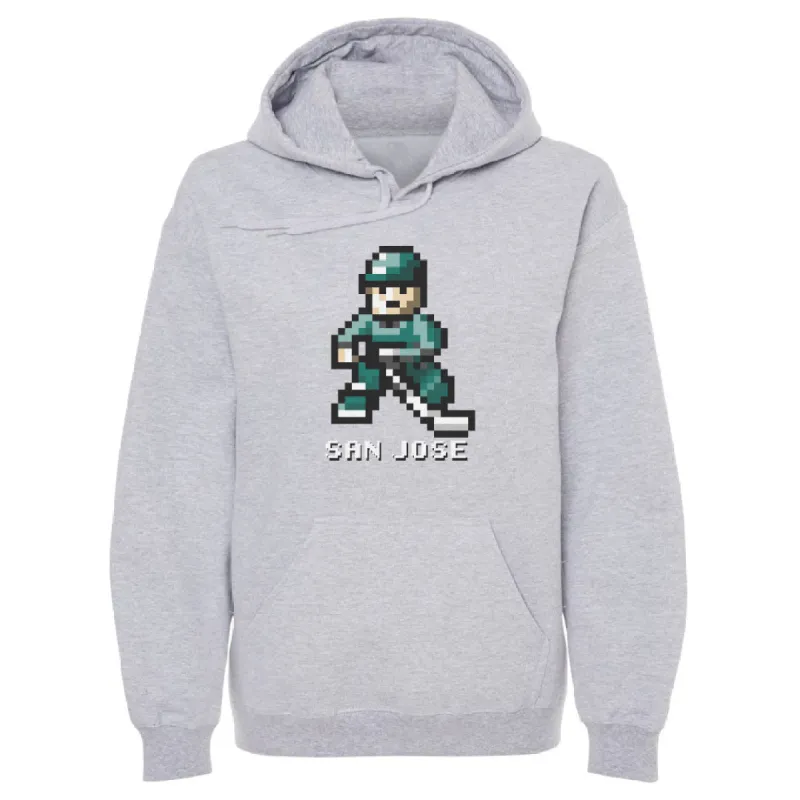 San Jose Hockey 8-bit WHT sold by 500 Level