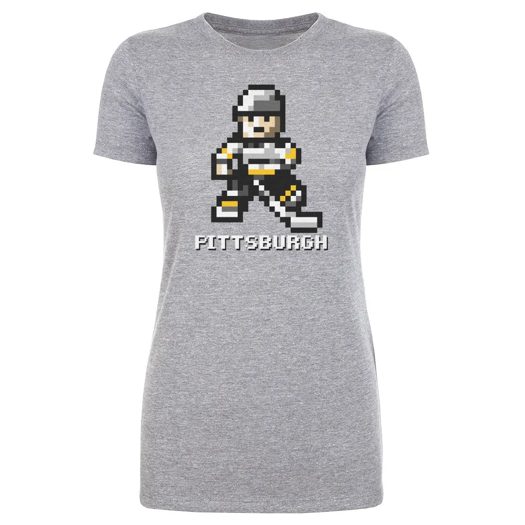 Pittsburgh Hockey 8-bit WHT sold by 500 Level product image thumbnail 2