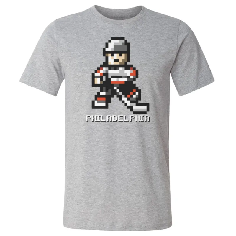 Philadelphia Hockey 8-bit WHT sold by 500 Level