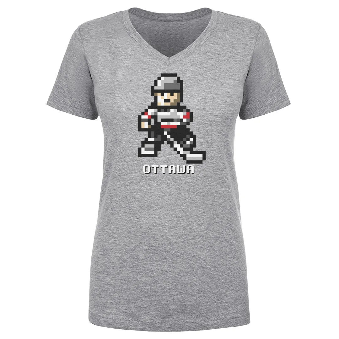 Ottawa Hockey 8-bit WHT sold by 500 Level product image thumbnail 2