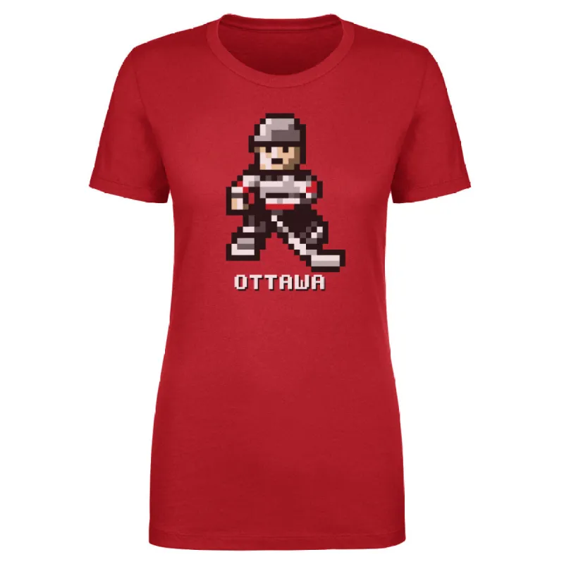 Ottawa Hockey 8-bit WHT sold by 500 Level