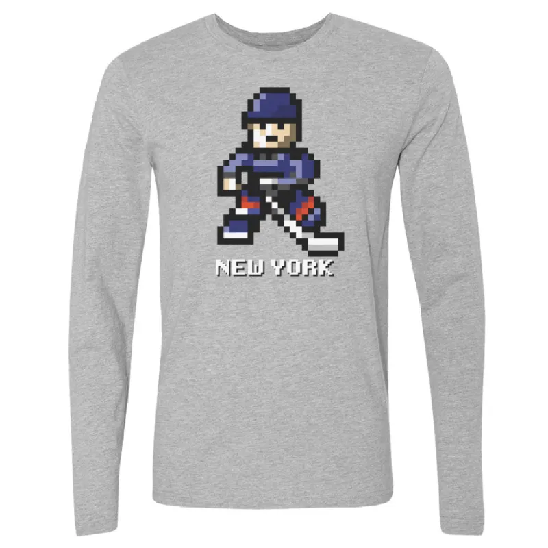 New York I Hockey 8-bit WHT sold by 500 Level