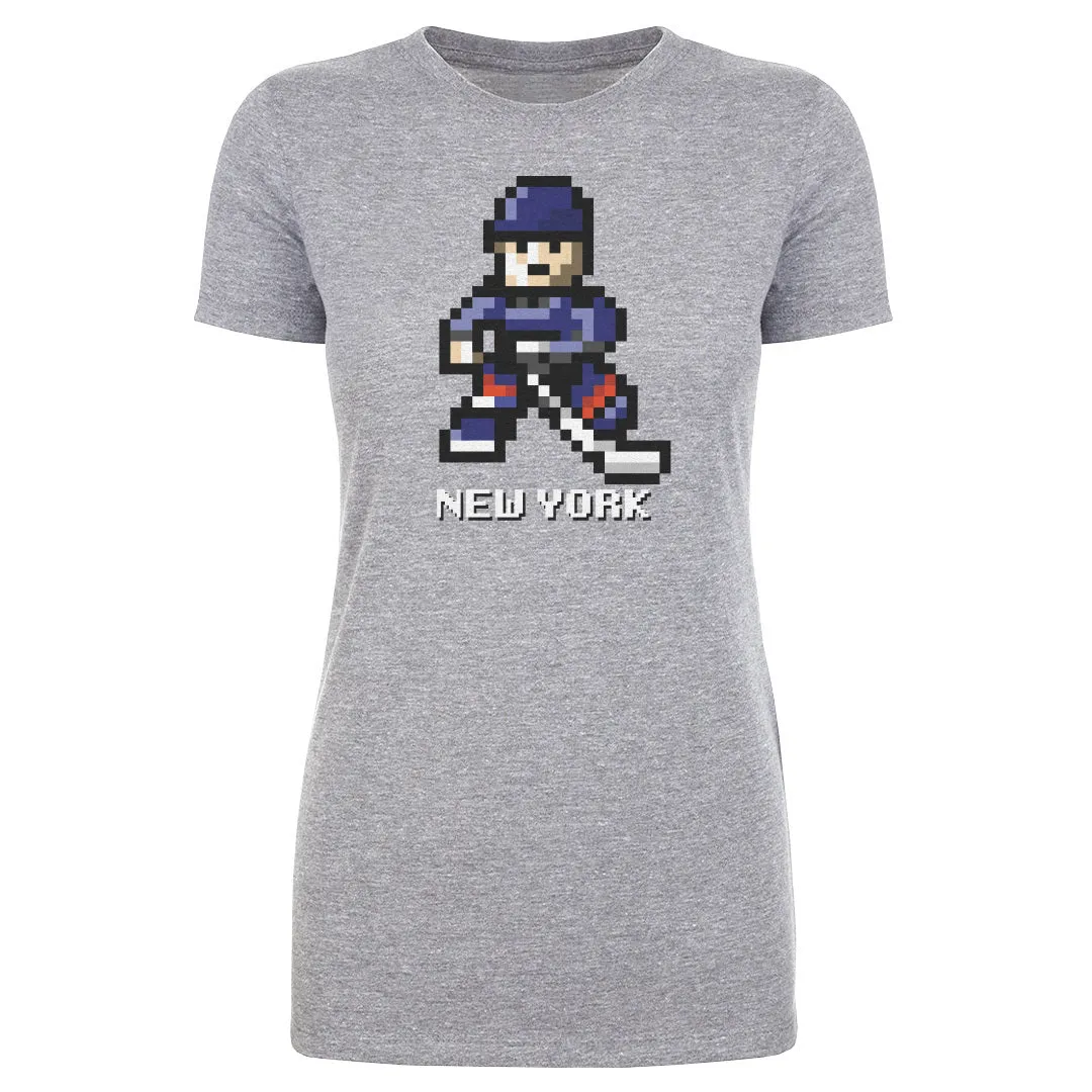 New York I Hockey 8-bit WHT sold by 500 Level