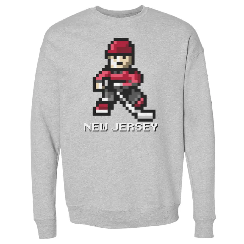 New Jersey Hockey 8-bit WHT sold by 500 Level
