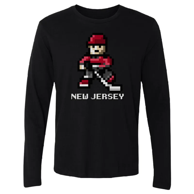 New Jersey Hockey 8-bit WHT sold by 500 Level