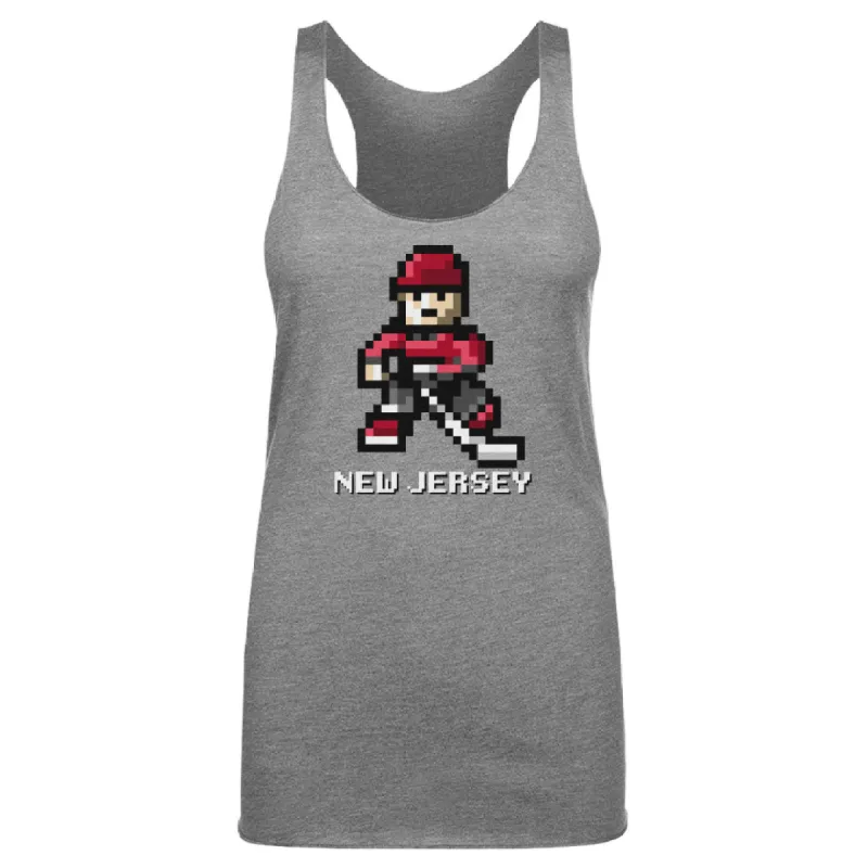 New Jersey Hockey 8-bit WHT sold by 500 Level
