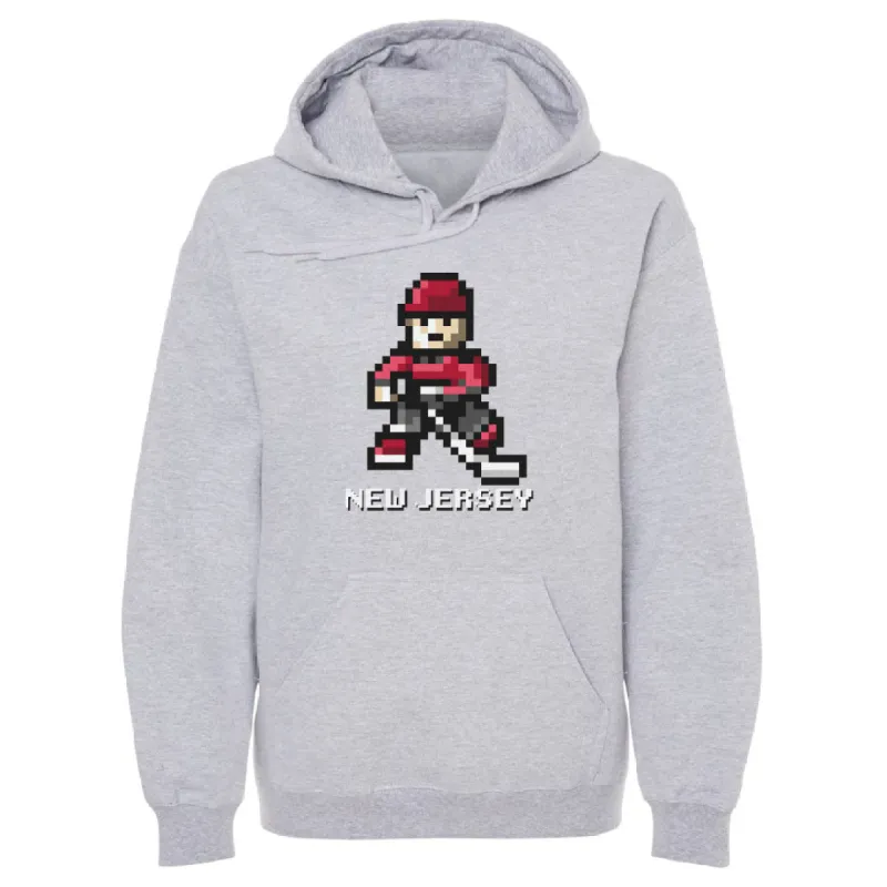 New Jersey Hockey 8-bit WHT sold by 500 Level