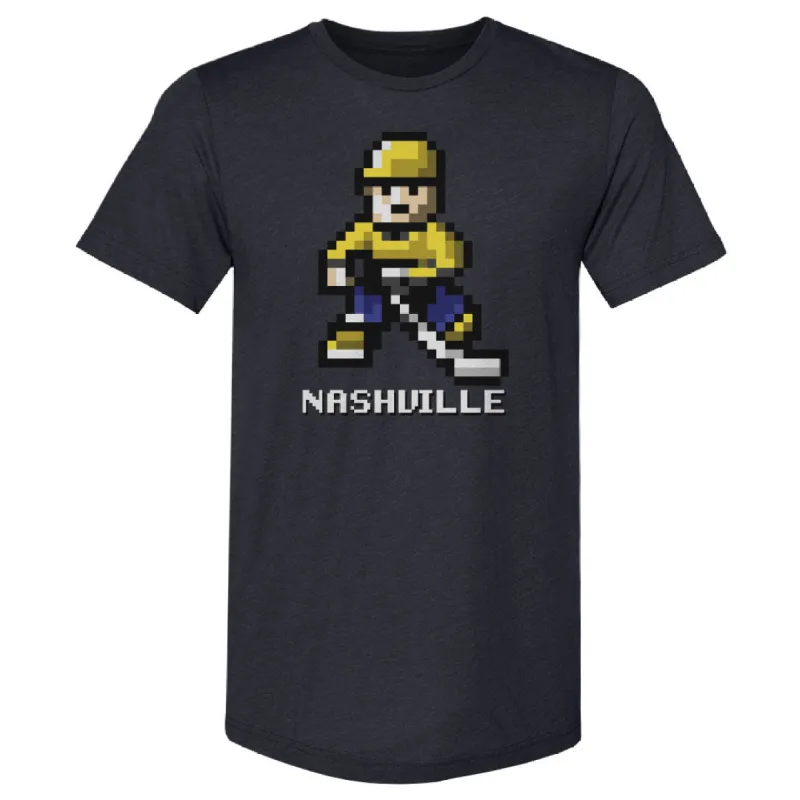 Nashville Hockey 8-bit WHT sold by 500 Level