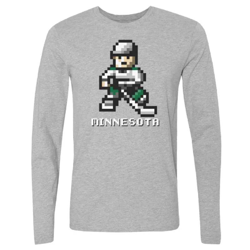 Minnesota Hockey 8-bit WHT sold by 500 Level