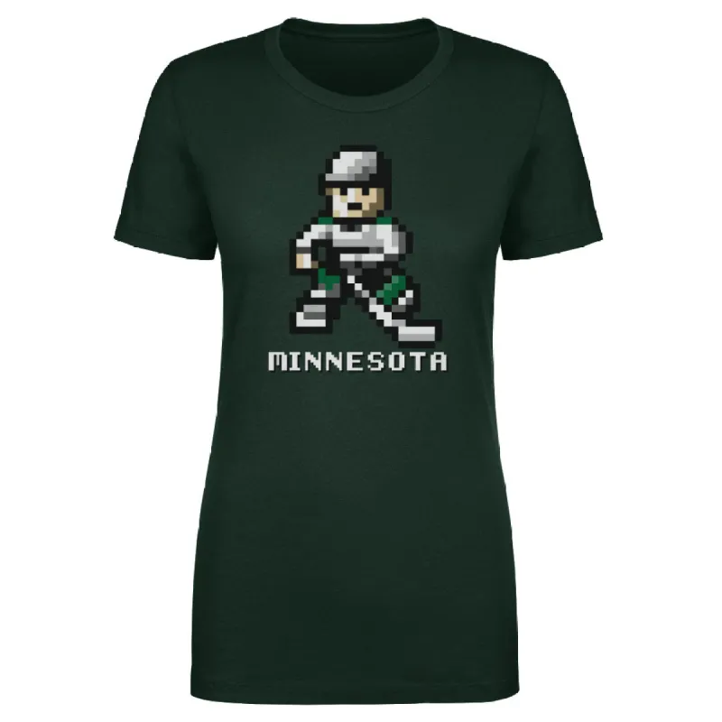 Minnesota Hockey 8-bit WHT sold by 500 Level