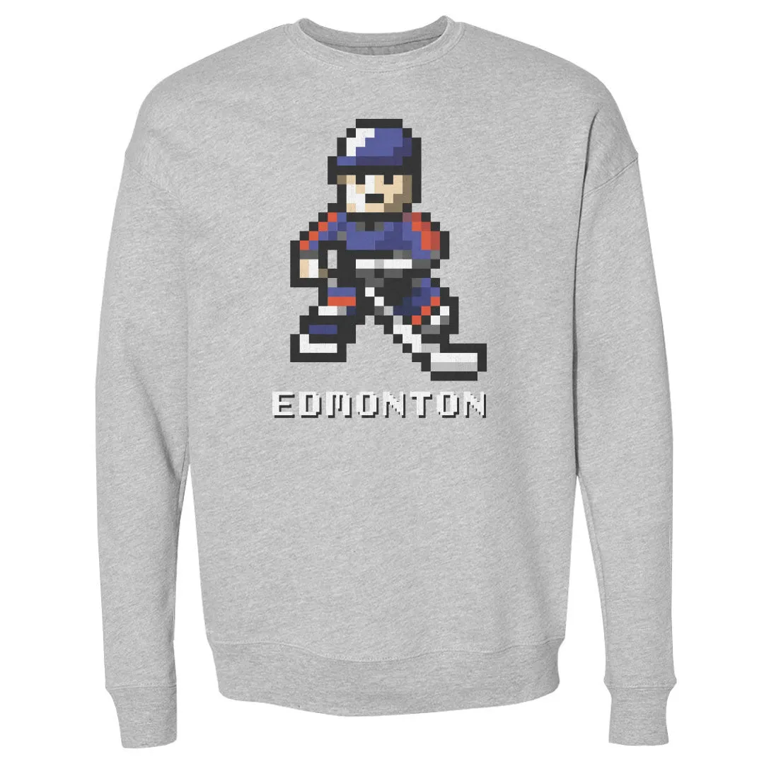 Edmonton Hockey 8-bit WHT sold by 500 Level