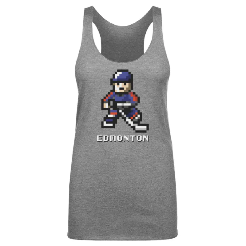 Edmonton Hockey 8-bit WHT sold by 500 Level