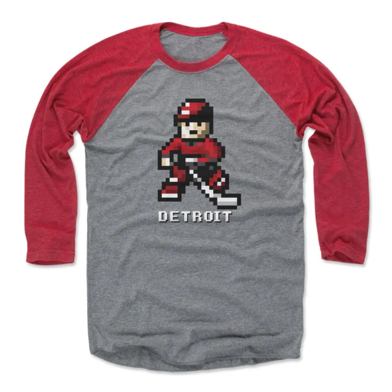 Detroit Hockey 8-bit WHT sold by 500 Level