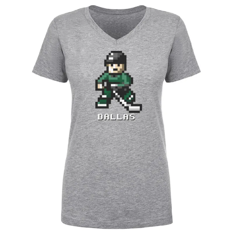 Dallas Hockey 8-bit WHT sold by 500 Level