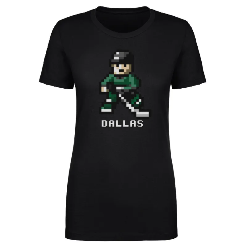 Dallas Hockey 8-bit WHT sold by 500 Level