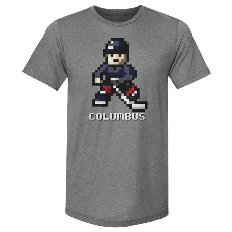 Columbus Hockey 8-bit WHT sold by 500 Level