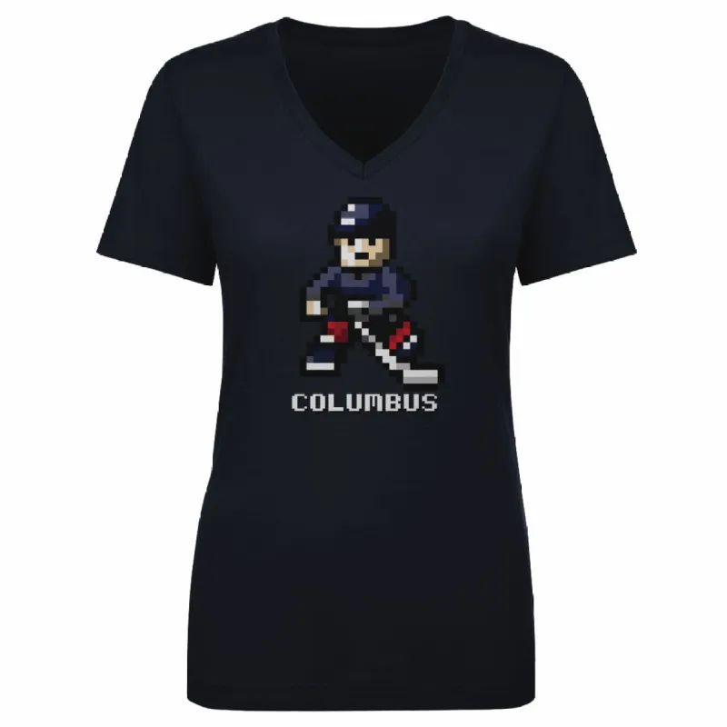 Columbus Hockey 8-bit WHT sold by 500 Level