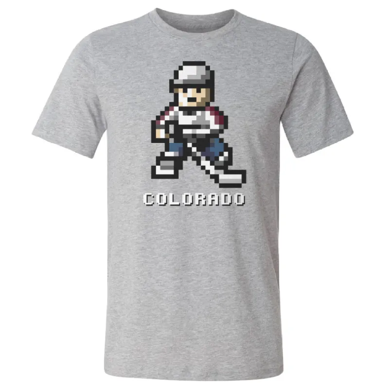 Colorado Hockey 8-bit WHT sold by 500 Level