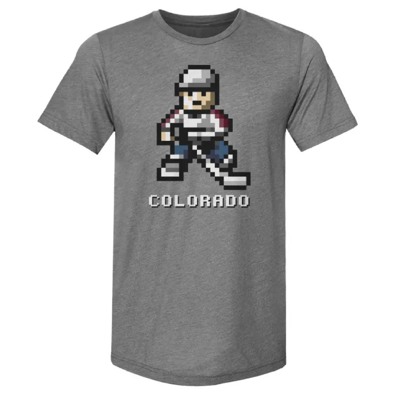 Colorado Hockey 8-bit WHT sold by 500 Level