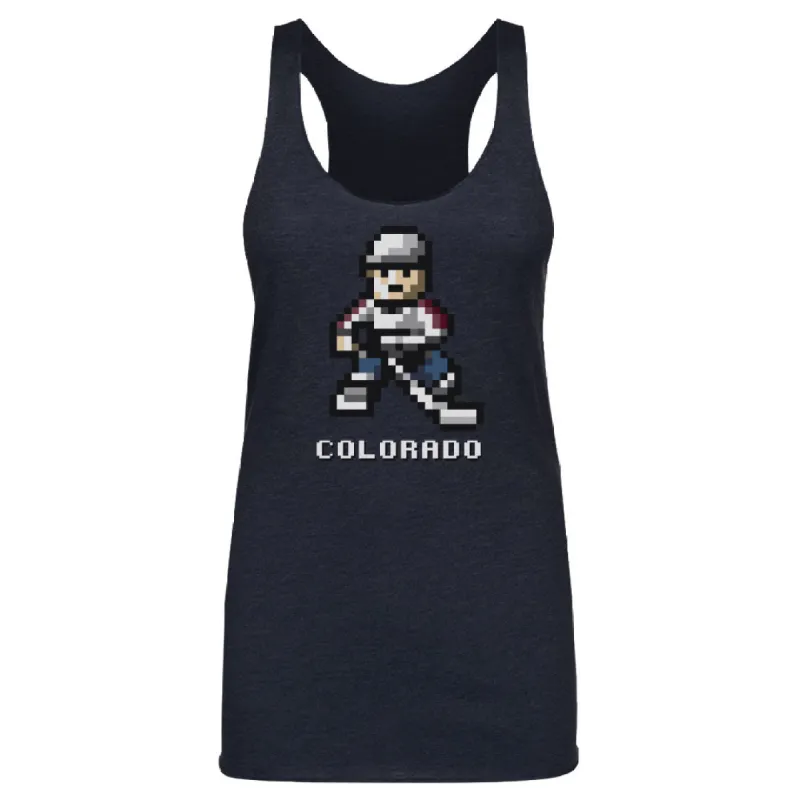 Colorado Hockey 8-bit WHT sold by 500 Level