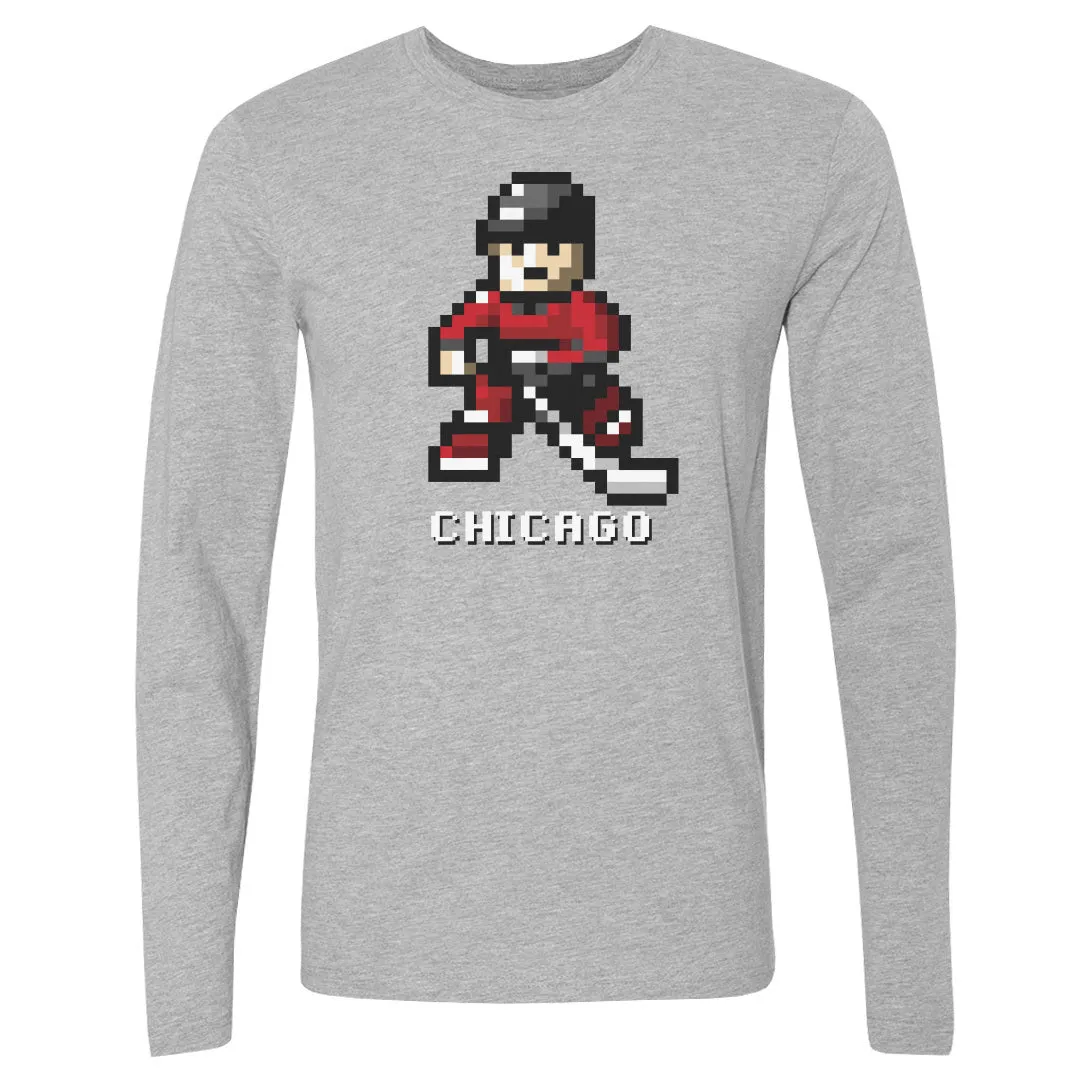 Chicago Hockey 8-bit WHT sold by 500 Level