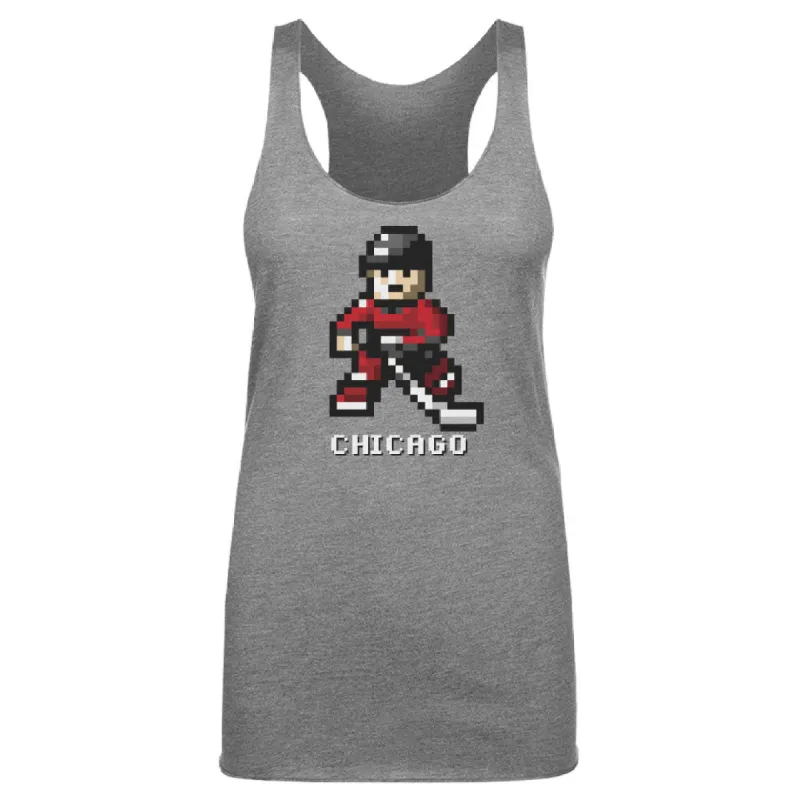 Chicago Hockey 8-bit WHT sold by 500 Level