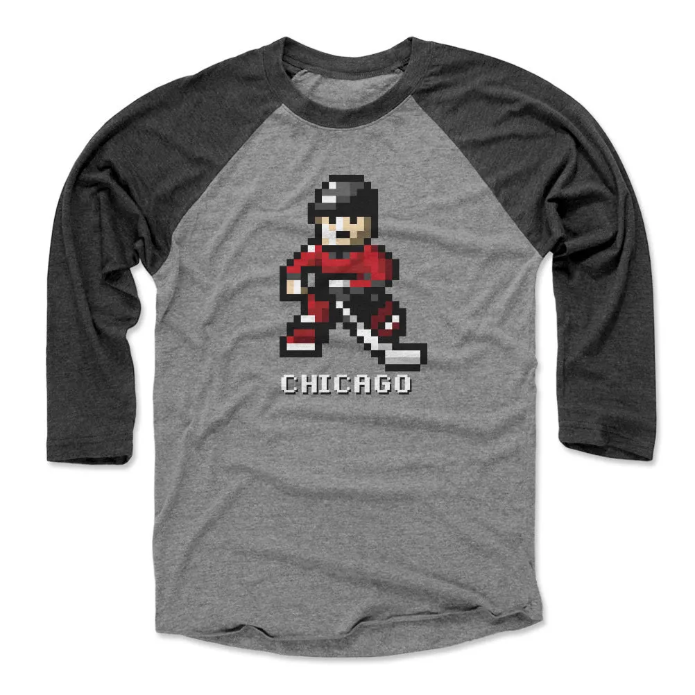 Chicago Hockey 8-bit WHT sold by 500 Level