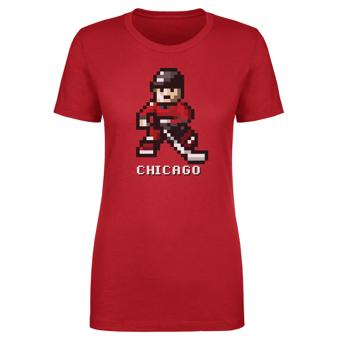Chicago Hockey 8-bit WHT sold by 500 Level