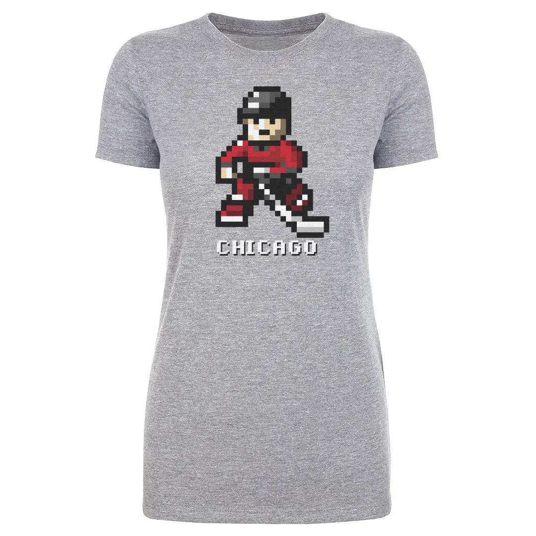 Chicago Hockey 8-bit WHT sold by 500 Level product image thumbnail 2
