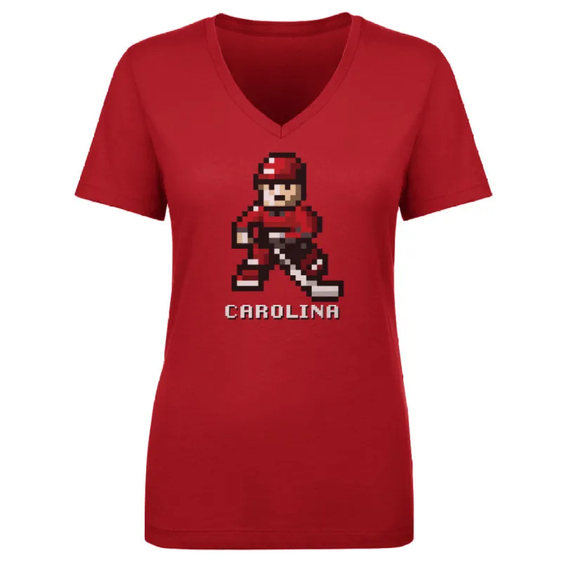 Carolina Hockey 8-bit WHT sold by 500 Level