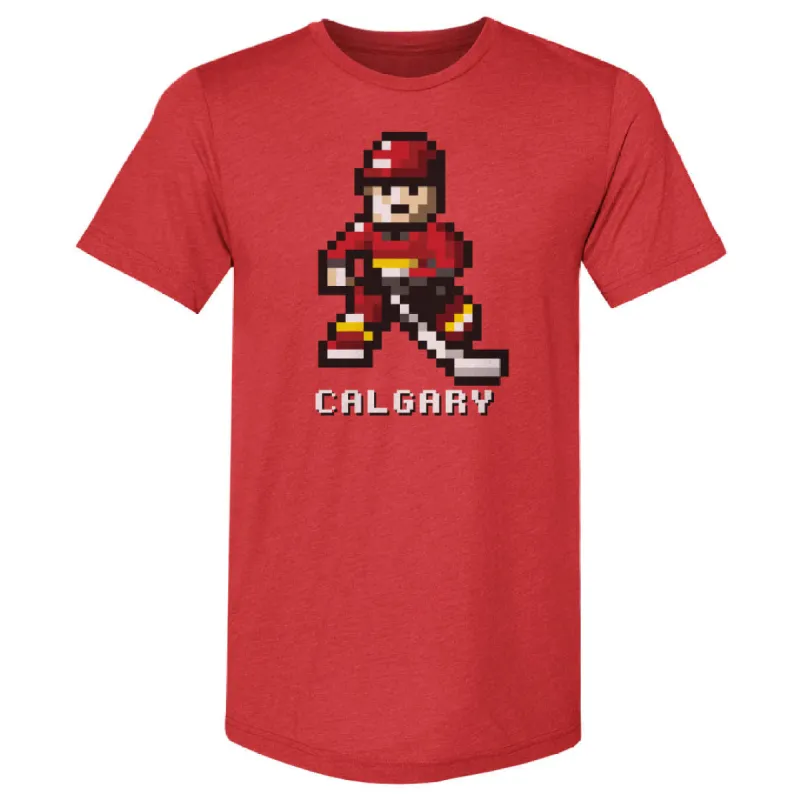 Calgary Hockey 8-bit WHT sold by 500 Level