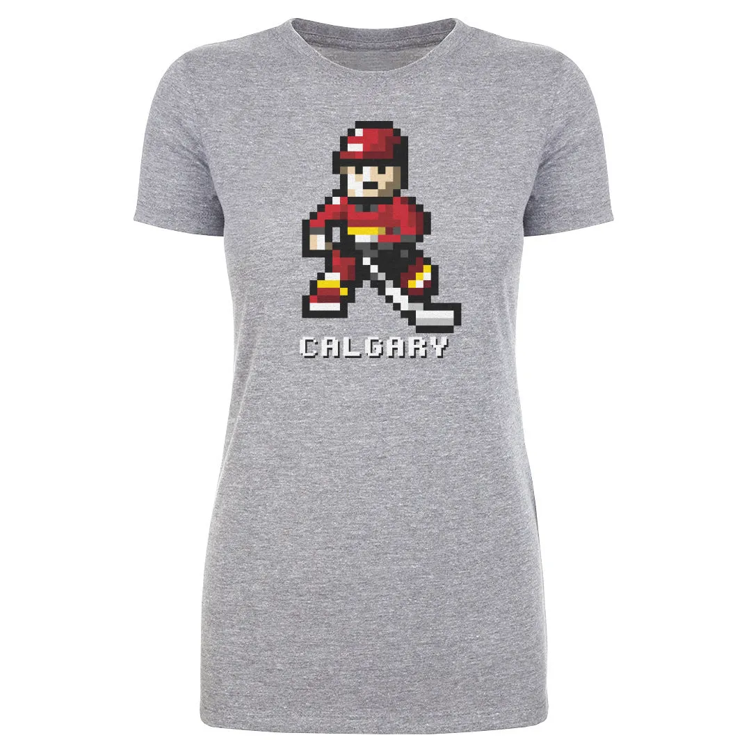 Calgary Hockey 8-bit WHT sold by 500 Level product image thumbnail 3
