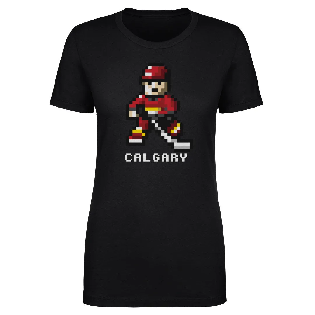 Calgary Hockey 8-bit WHT sold by 500 Level product image thumbnail 2