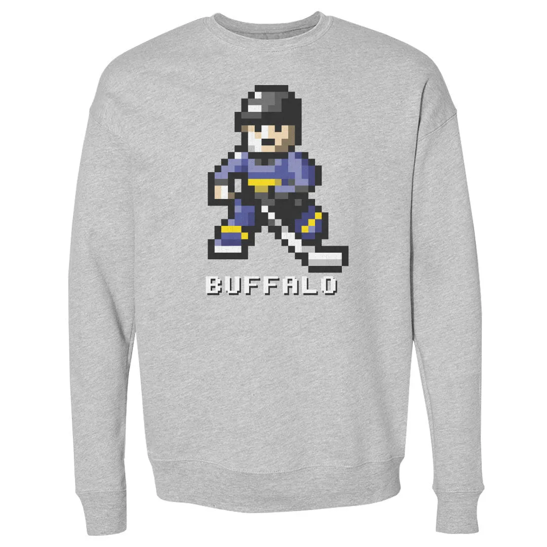 Buffalo Hockey 8-bit WHT sold by 500 Level