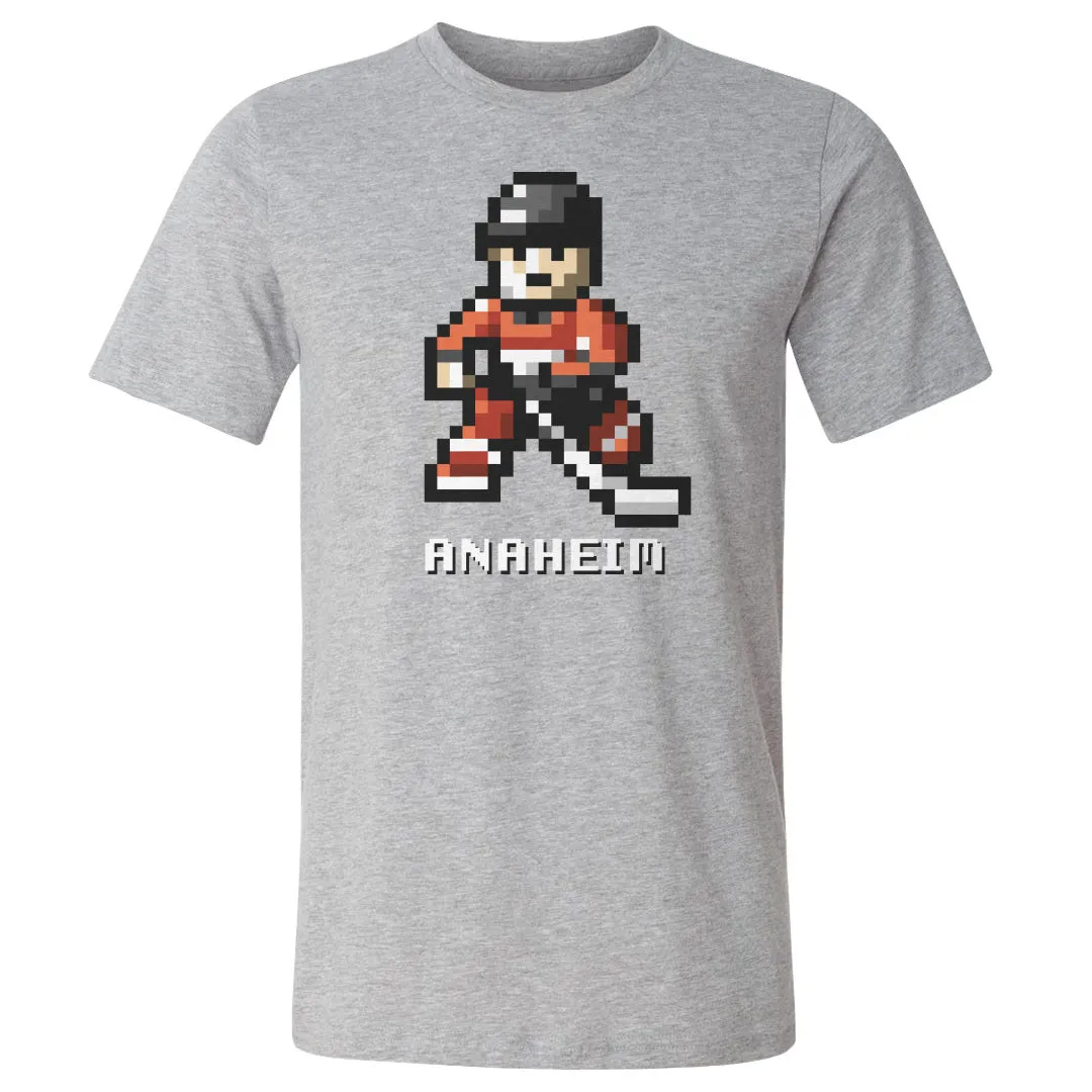 Anaheim Hockey 8-bit WHT sold by 500 Level product image thumbnail 2