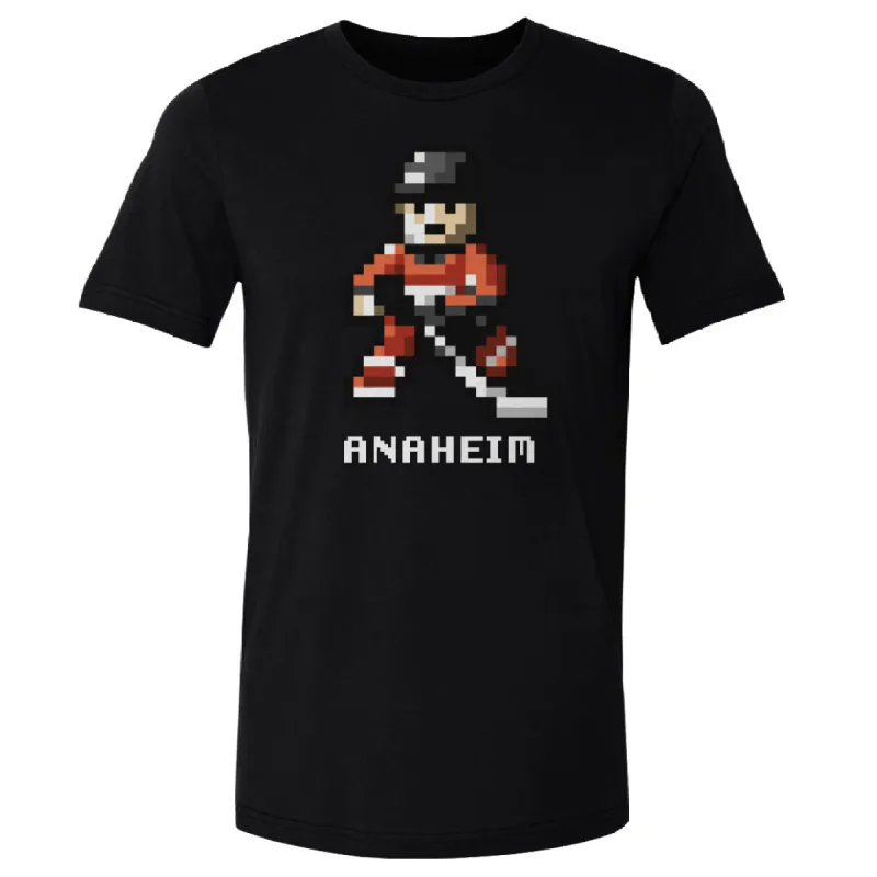 Anaheim Hockey 8-bit WHT sold by 500 Level