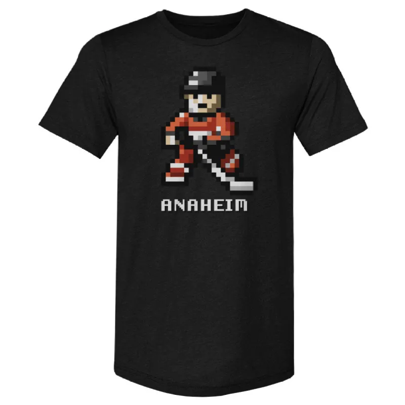 Anaheim Hockey 8-bit WHT sold by 500 Level