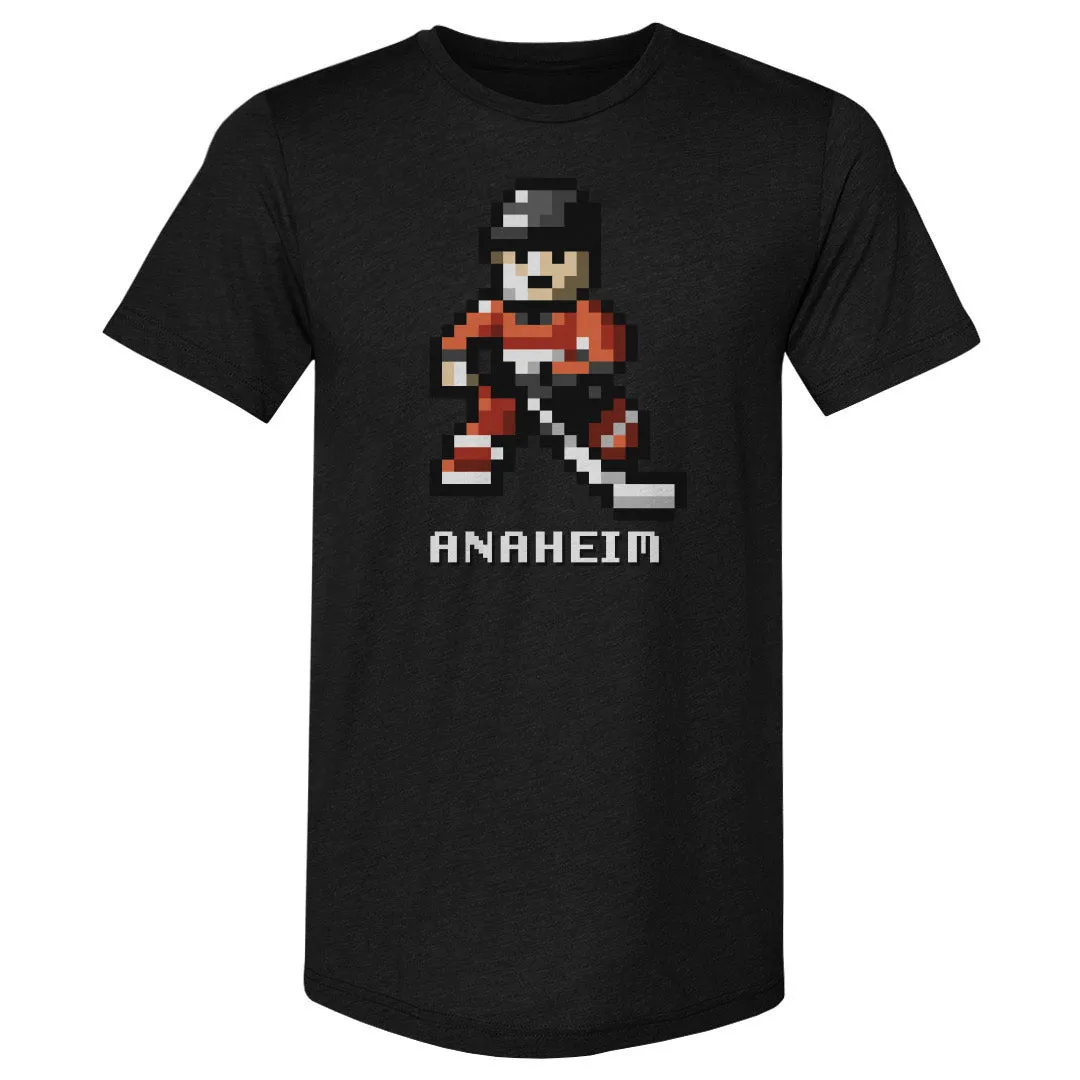 Anaheim Hockey 8-bit WHT sold by 500 Level