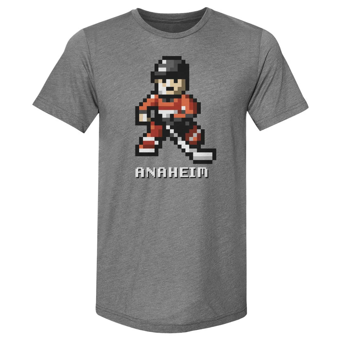 Anaheim Hockey 8-bit WHT sold by 500 Level product image thumbnail 2