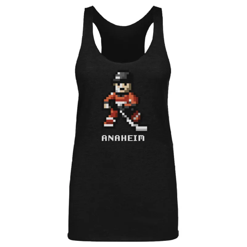 Anaheim Hockey 8-bit WHT sold by 500 Level