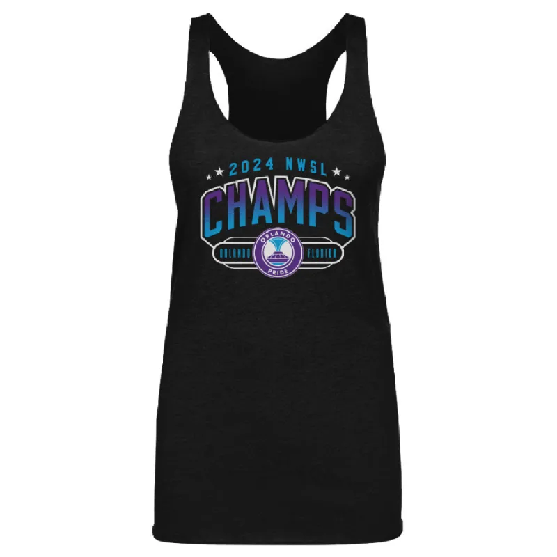 Orlando Pride 2024 NSWL Champions WHT sold by 500 Level