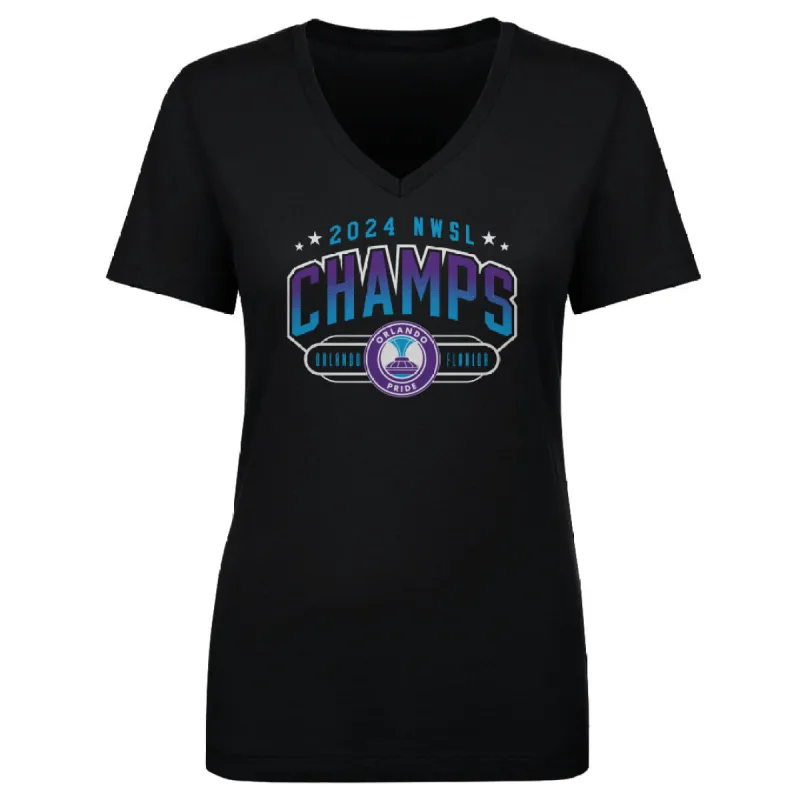 Orlando Pride 2024 NSWL Champions WHT sold by 500 Level