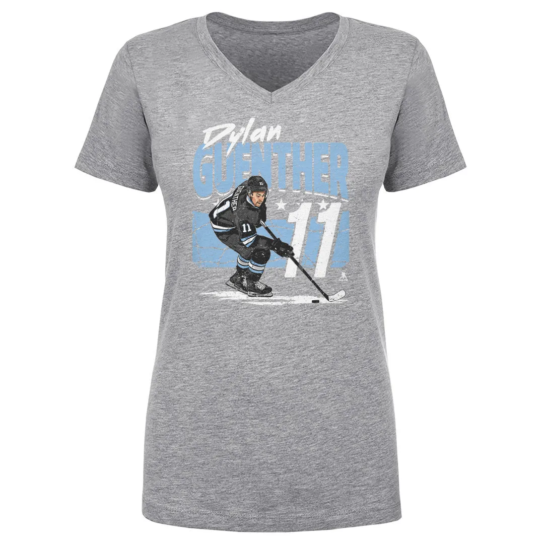 Dylan Guenther Utah Player Name WHT sold by 500 Level
