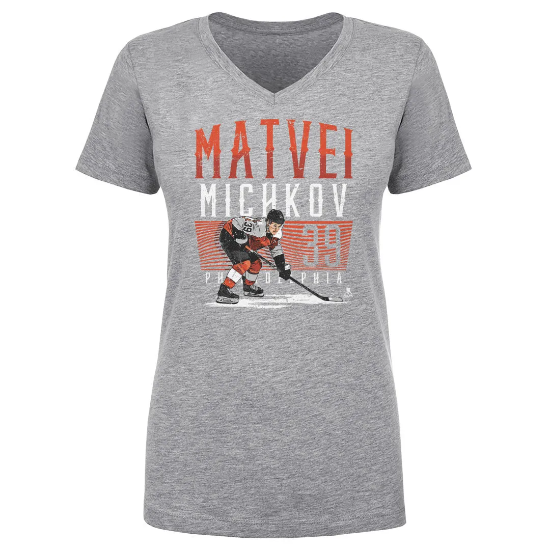 Matvei Michkov Philadelphia Player Name WHT sold by 500 Level product image thumbnail 2