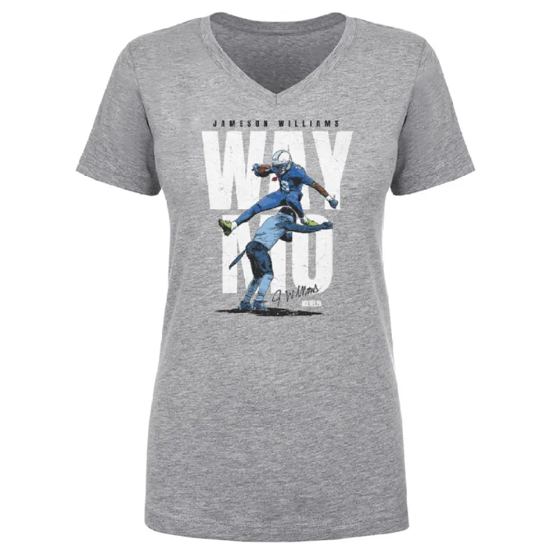 Jameson Williams Detroit Hurdles WHT sold by 500 Level