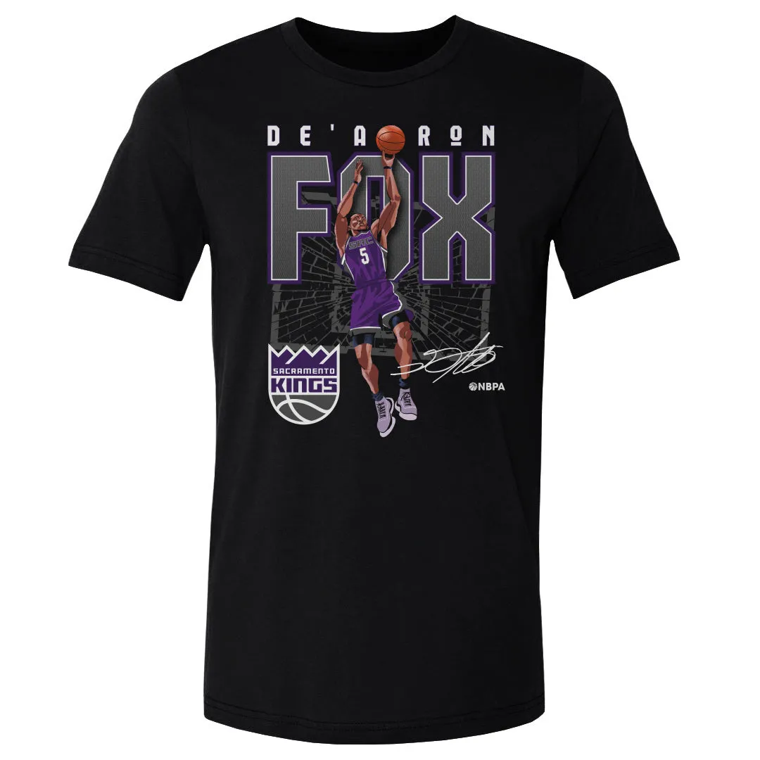 De'Aaron Fox Sacramento Kings Shattered WHT sold by 500 Level