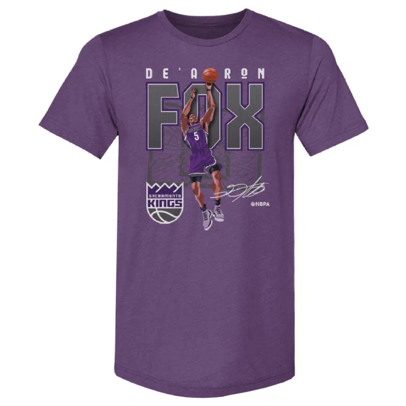 De'Aaron Fox Sacramento Kings Shattered WHT sold by 500 Level