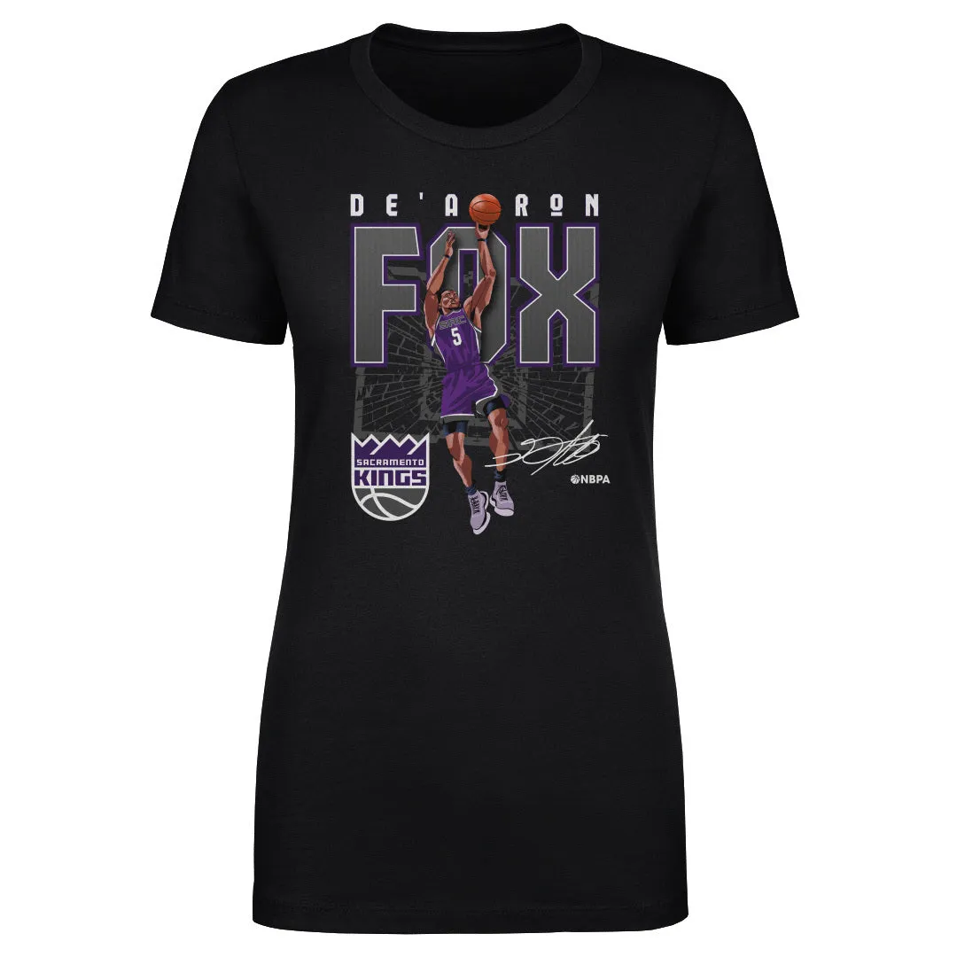 De'Aaron Fox Sacramento Kings Shattered WHT sold by 500 Level